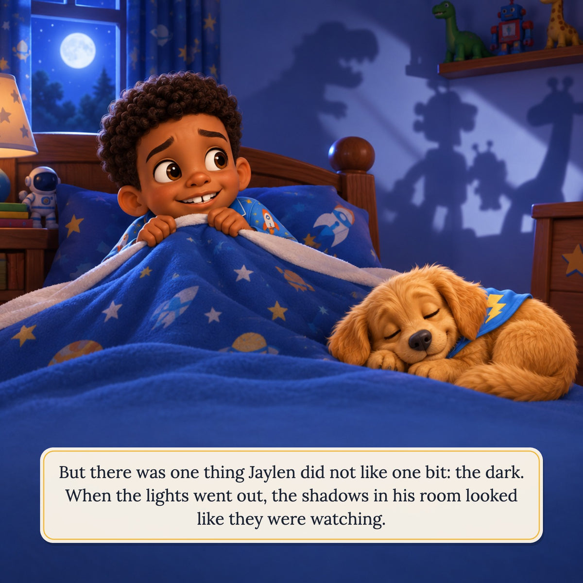 Inside the personalized story: your kid's real life, pet and hometown